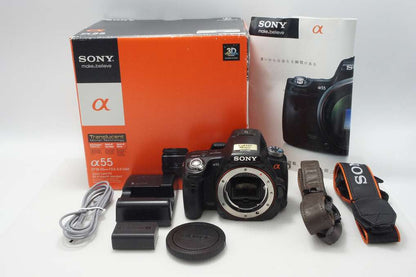SONY ソニー α55 ボディ SLT-A55V デジタル一眼レフカメラ 元箱付 260806j