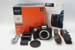 SONY ソニー α55 ボディ SLT-A55V デジタル一眼レフカメラ 元箱付 260806j