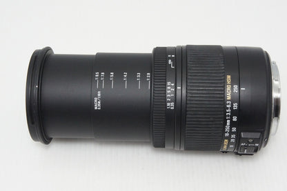 SIGMA シグマ 18-250mm F3.5-6.3 DC MACRO OS HSM Canon キヤノン EFマウント ズームレンズ 260428aa
