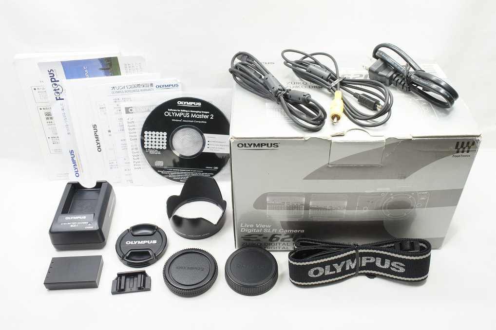 OLYMPUS E-620 + ZUIKO DIGITAL 14-42mm 標準ズームレンズキット デジタル一眼レフ 元箱付 250430f