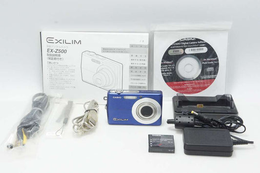 CASIO カシオ EXILIM EX-Z500 コンパクトデジタルカメラ ブルー 260806h
