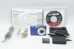 CASIO カシオ EXILIM EX-Z500 コンパクトデジタルカメラ ブルー 260806h