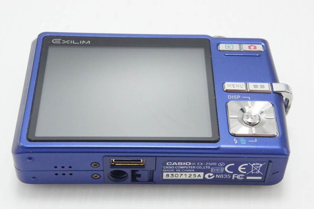 CASIO カシオ EXILIM EX-Z500 コンパクトデジタルカメラ ブルー 260806h