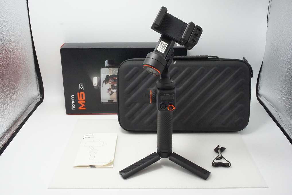 良品 Hohem iSteady M6 Kit スマホ用ジンバル ケース 元箱付 260806t