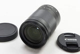 美品 Canon EF-M 18-150mm F3.5-6.3 IS STM グラファイト APS-C EF-Mマウント フード付 250203p