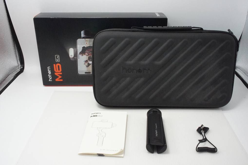 良品 Hohem iSteady M6 Kit スマホ用ジンバル ケース 元箱付 260806t