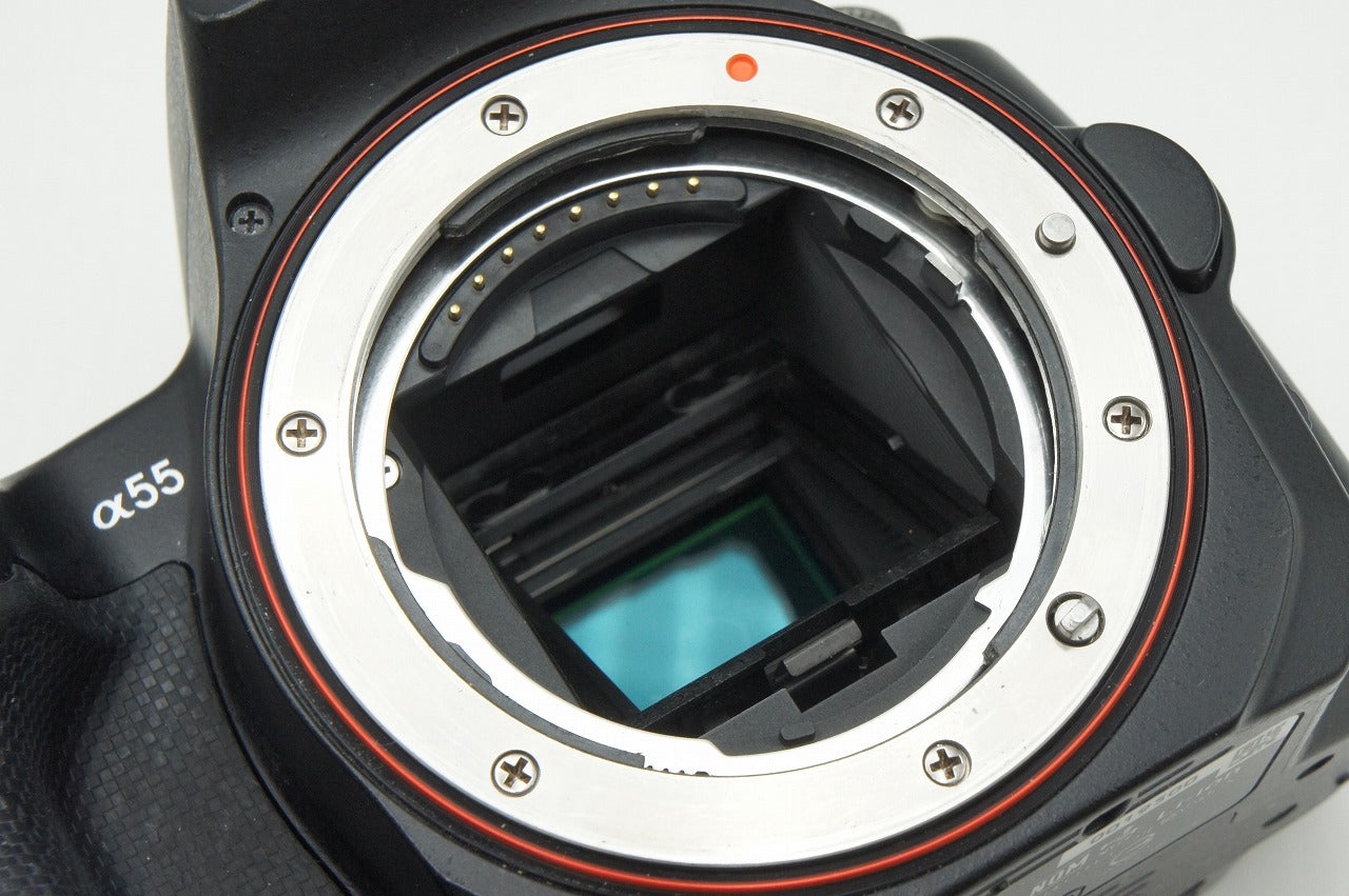 SONY ソニー α55 + DT 18-55mm F3.5-5.6 デジタル一眼レフカメラ ズームレンズキット 260116p