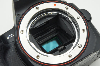 SONY ソニー α55 + DT 18-55mm F3.5-5.6 デジタル一眼レフカメラ ズームレンズキット 260116p