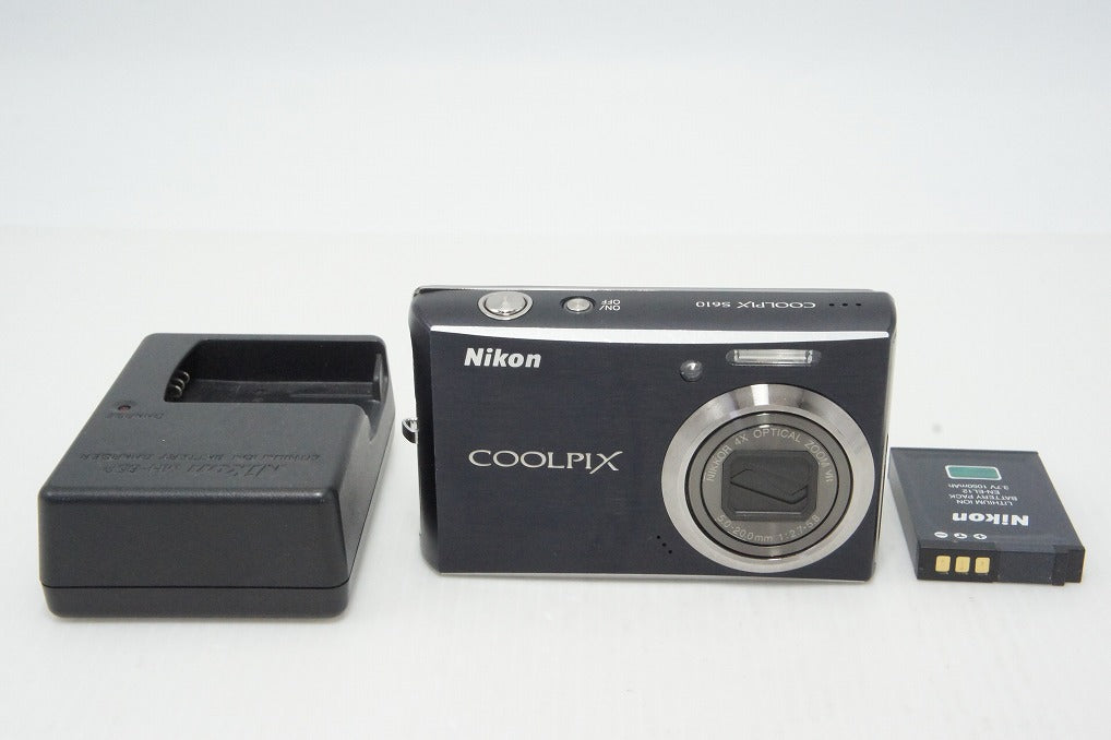 Nikon COOLPIX S610 Compact Digital Camera Ocean Black 260428k