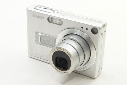 訳あり品 CASIO カシオ EXILIM EX-Z40 コンパクトデジタルカメラ シルバー 元箱付 250718g
