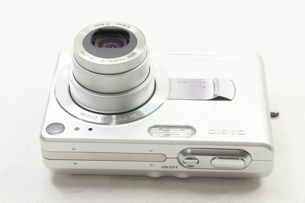 訳あり品 CASIO カシオ EXILIM EX-Z40 コンパクトデジタルカメラ シルバー 元箱付 250718g