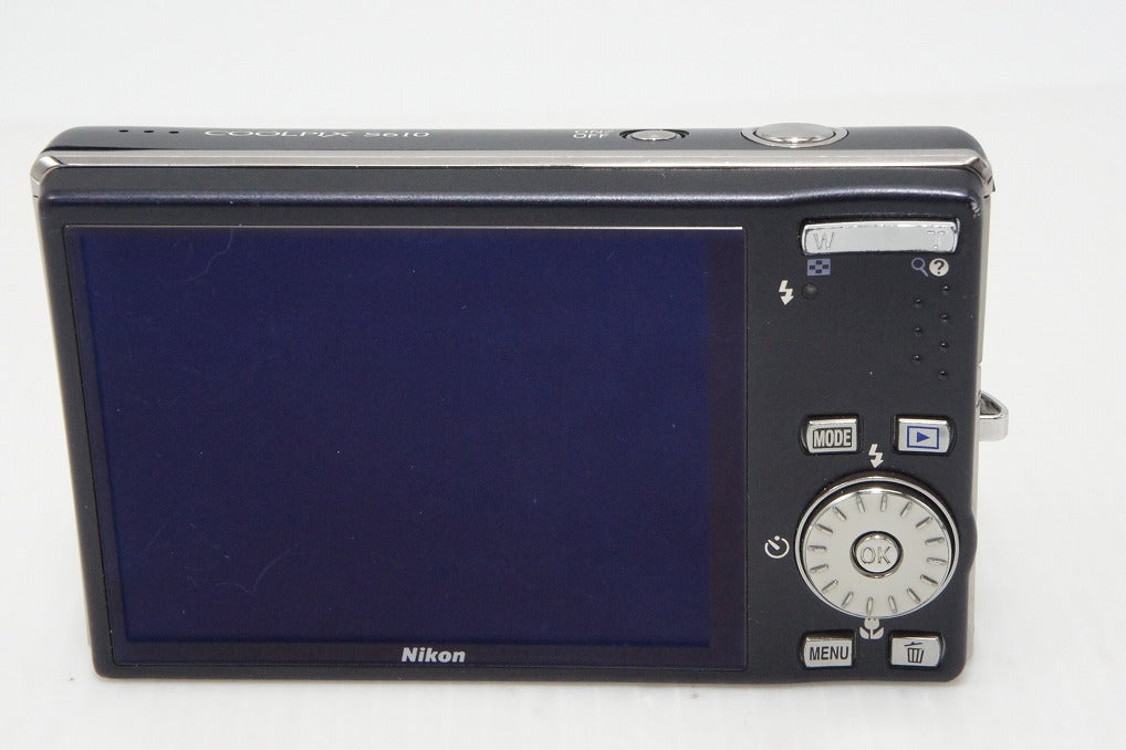 Nikon COOLPIX S610 Compact Digital Camera Ocean Black 260428k