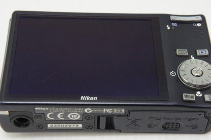 Nikon COOLPIX S610 Compact Digital Camera Ocean Black 260428k