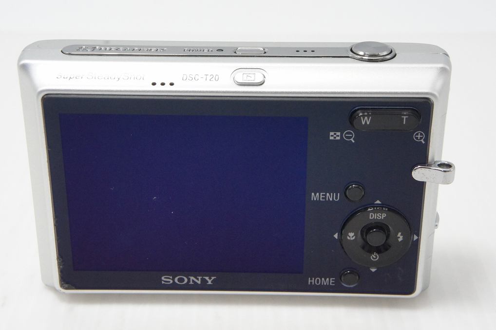 SONY Cyber-shot DSC-T20 Compact Digital Camera Silver 260803j