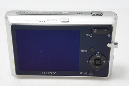 SONY ソニー Cyber-shot DSC-T20 コンパクトデジタルカメラ シルバー 260803j