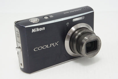 Nikon COOLPIX S610 Compact Digital Camera Ocean Black 260428k