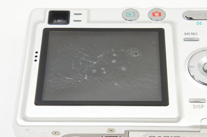 訳あり品 CASIO カシオ EXILIM EX-Z40 コンパクトデジタルカメラ シルバー 元箱付 250718g