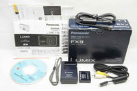 良品 Panasonic パナソニック LUMIX DMC-FX9 コンパクトデジタルカメラ グレー 元箱付 241011p