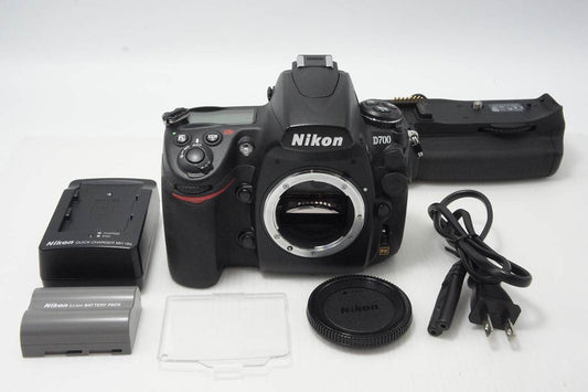 Nikon D700 Body Digital SLR Camera with MB-D10 Multi-Power Battery Pack 260806ac