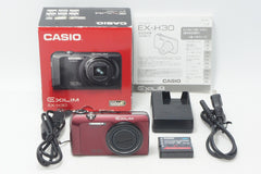 CASIO カシオ EXILIM EX-H30 コンパクトデジタルカメラ レッド 元箱付 261023p