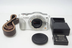 良品 Panasonic パナソニック LUMIX DMC-GF5 ボディ ミラーレス一眼カメラ ホワイト 260727j