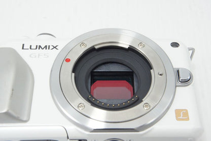 良品 Panasonic パナソニック LUMIX DMC-GF5 ボディ ミラーレス一眼カメラ ホワイト 260727j