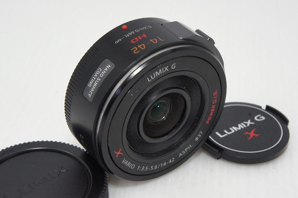 Panasonic LUMIX G X VARIO PZ 14-42mm F3.5-5.6 ASPH. POWER O.I.S. H-PS14042 マイクロフォーサーズ ブラック 260417y