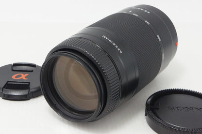 美品 SONY ソニー AF 75-300mm F4.5-5.6 SAL75300 ズームレンズ MINOLTA ミノルタ αマウント元箱付 260806l