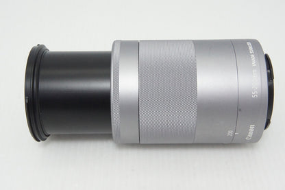 良品 Canon キヤノン EF-M 55-200mm F4.5-6.3 IS STM APS-C EF-Mマウント ズームレンズ 260424v