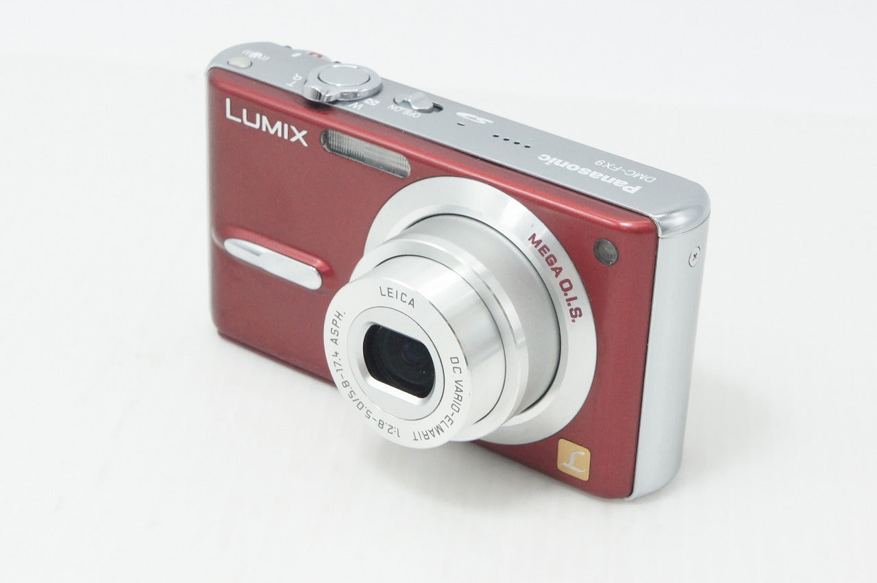 Panasonic パナソニック LUMIX DMC-FX9 コンパクトデジタルカメラ レッド 260806f