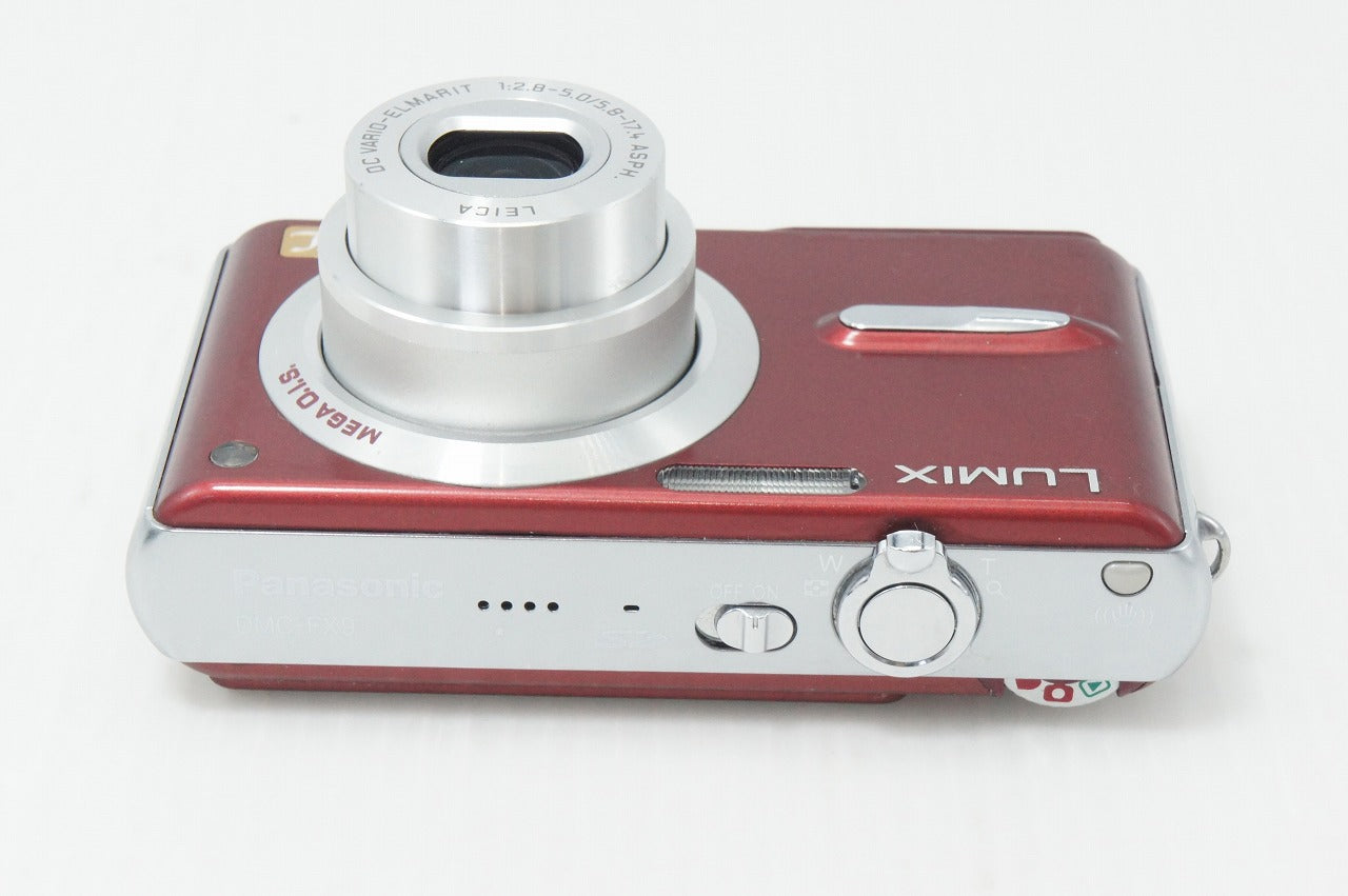 Panasonic パナソニック LUMIX DMC-FX9 コンパクトデジタルカメラ レッド 260806f