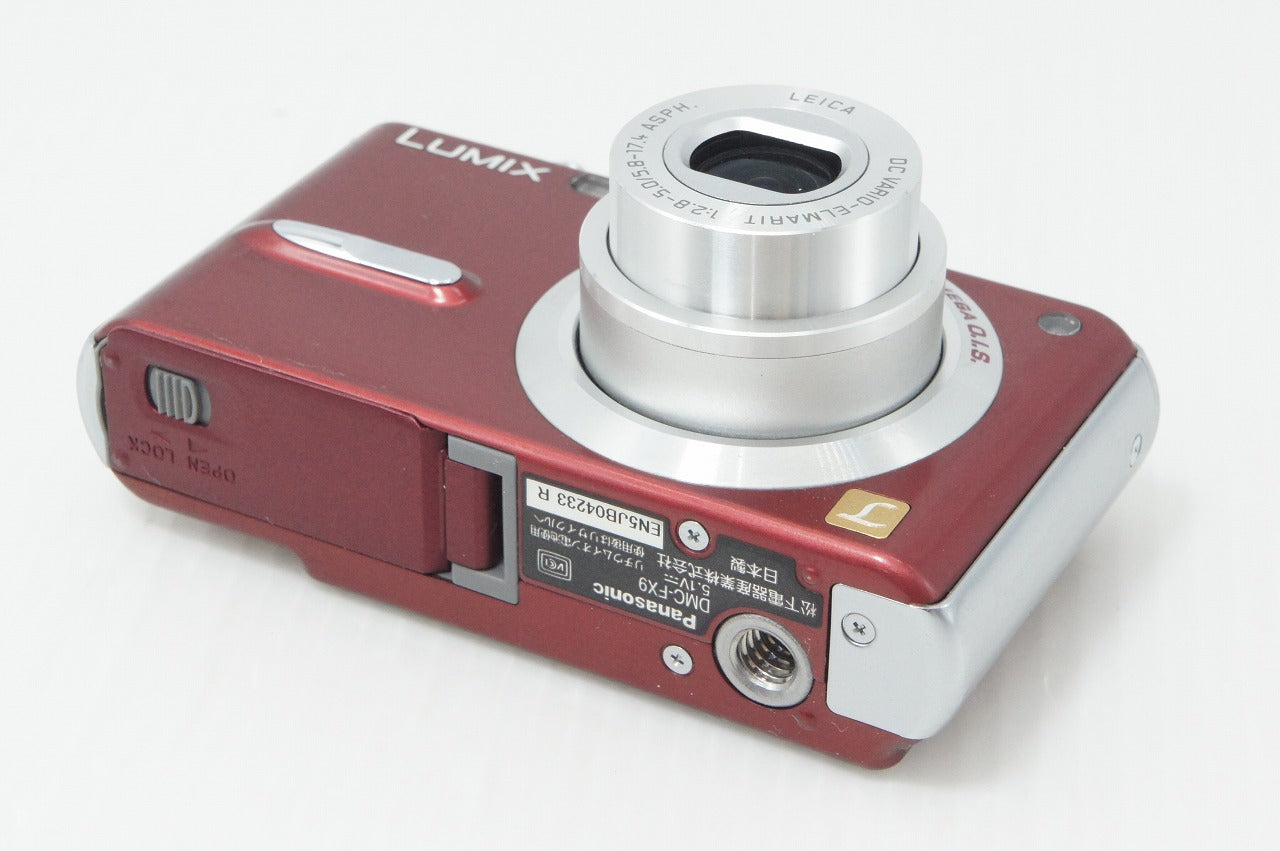 Panasonic パナソニック LUMIX DMC-FX9 コンパクトデジタルカメラ レッド 260806f
