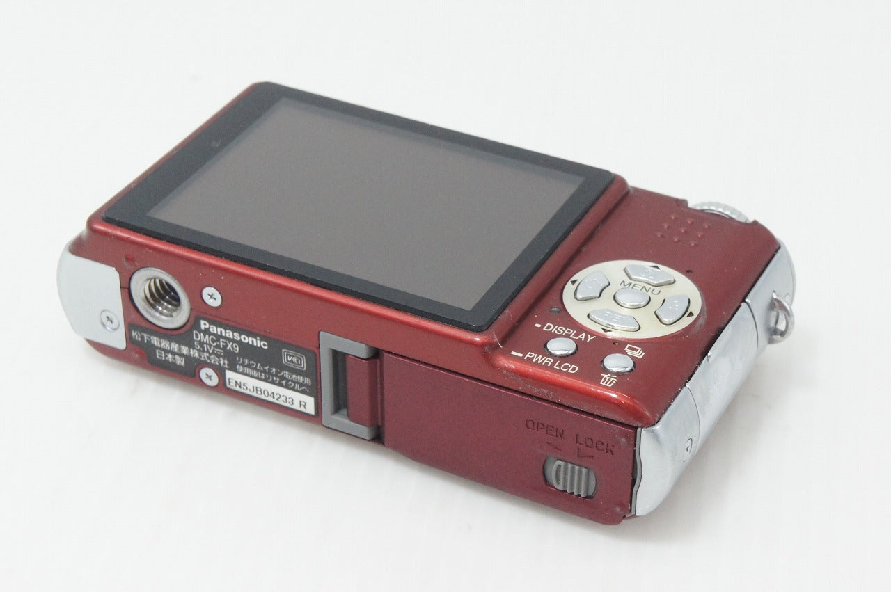Panasonic パナソニック LUMIX DMC-FX9 コンパクトデジタルカメラ レッド 260806f