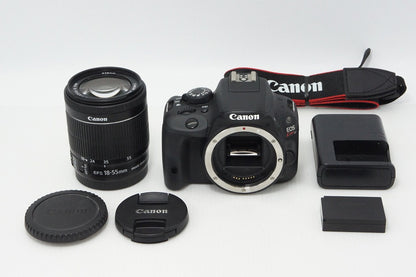 Good condition Canon EOS Kiss X7 Body + EF-S 18-55 IS STM Lens Kit Digital SLR Camera 260425t