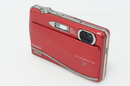 FUJIFILM FinePix Z800EXR Compact Digital Camera Red with Original Box 260427q