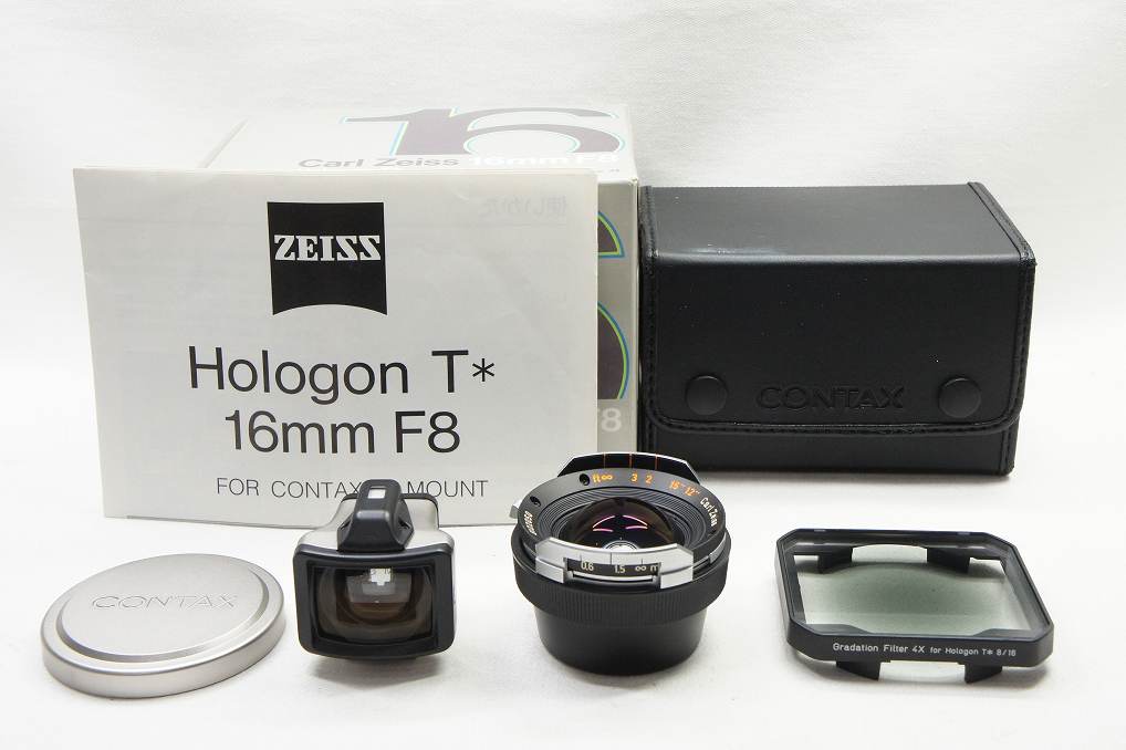 CONTAX Hologon T* 16mm F8 ファインダー セット Amazon.co.jp: CONTAX コンタックス Carl Zeiss Hologon 16mm f8