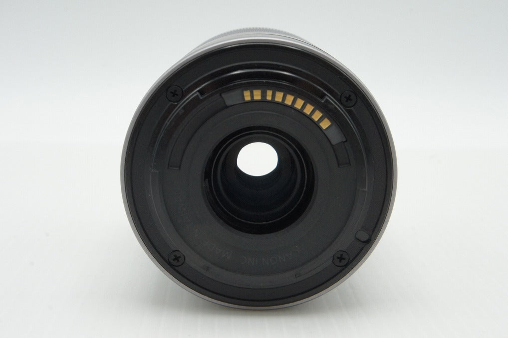 美品 Canon キヤノン EF-M 55-200mm F4.5-6.3 IS STM EF-Mマウント ズームレンズ シルバー 260121t