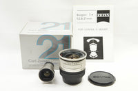 美品 CONTAX コンタックス Carl Zeiss Biogon T* 21mm F2.8 G用 AF ファインダー 元箱付 250718ad