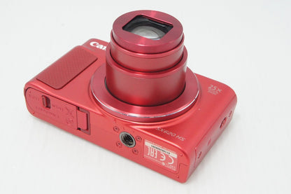 美品 Canon キヤノン PowerShot SX620 HS コンパクトデジタルカメラ レッド 260807f
