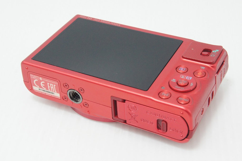 美品 Canon キヤノン PowerShot SX620 HS コンパクトデジタルカメラ レッド 260807f