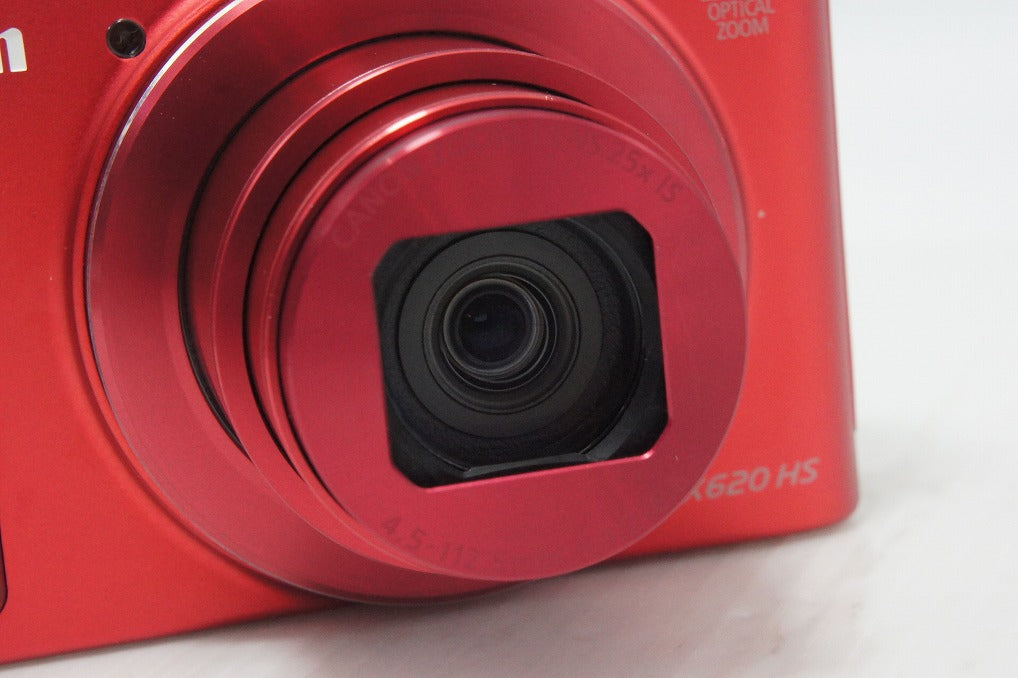 美品 Canon キヤノン PowerShot SX620 HS コンパクトデジタルカメラ レッド 260807f