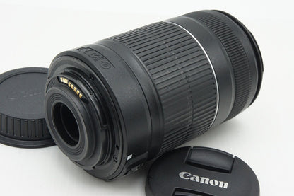 美品 Canon キヤノン EF-S 55-250mm F4-5.6 IS II APS-C ズームレンズ 260121x