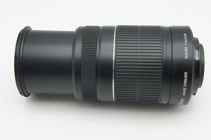 美品 Canon キヤノン EF-S 55-250mm F4-5.6 IS II APS-C ズームレンズ 260121x