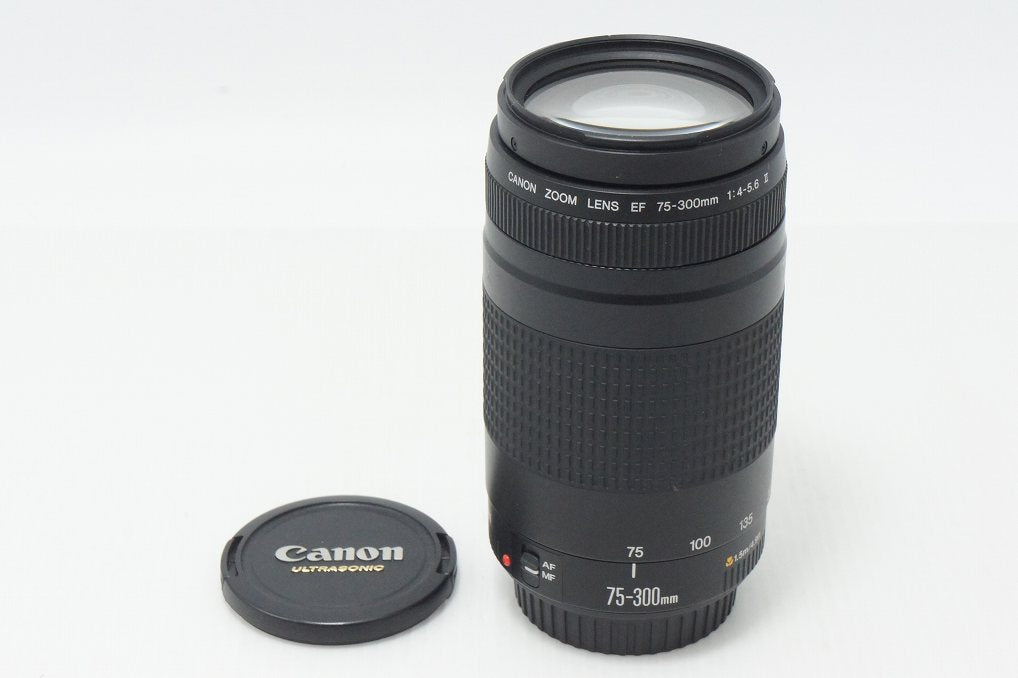 Canon キヤノン EF 75-300mm F4-5.6 II フルサイズ ズームレンズ 260807ac