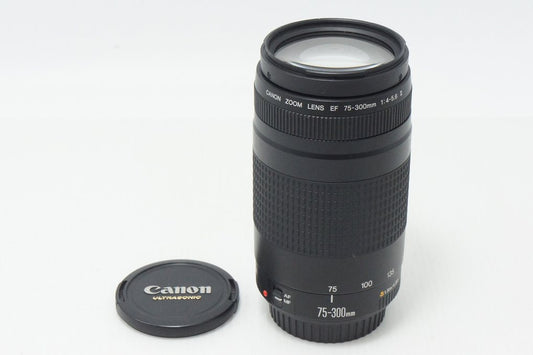 Canon キヤノン EF 75-300mm F4-5.6 II フルサイズ ズームレンズ 260807ac