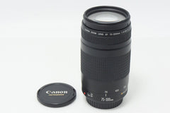 Canon キヤノン EF 75-300mm F4-5.6 II フルサイズ ズームレンズ 260807ac