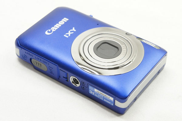 美品 Canon キヤノン IXY 210F コンパクトデジタルカメラ ブルー 