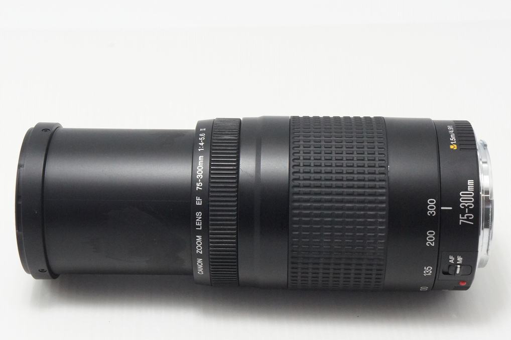 Canon キヤノン EF 75-300mm F4-5.6 II フルサイズ ズームレンズ 260807ac