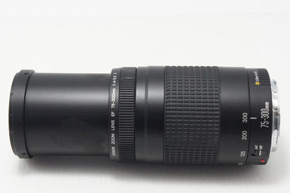 Canon キヤノン EF 75-300mm F4-5.6 II フルサイズ ズームレンズ 260807ac