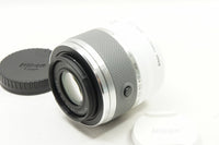 美品 Nikon ニコン 1 NIKKOR VR 30-110mm F3.8-5.6 1マウント ズームレンズ ホワイト 240120y